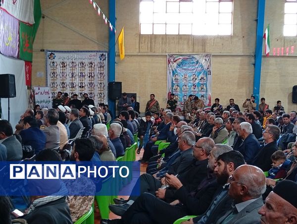 برگزاری اجلاسیه شهدای شهرستان خانمیرزا