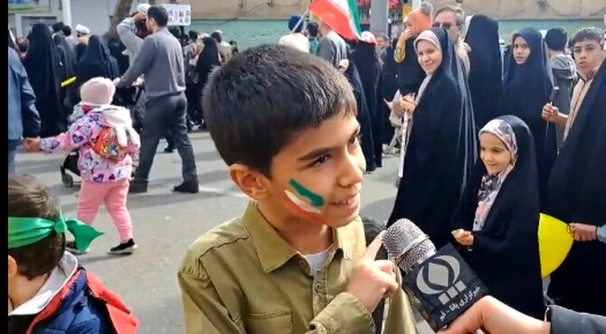 راهپیمایی 22 بهمن تجلی عشق نوجوانان به انقلاب 