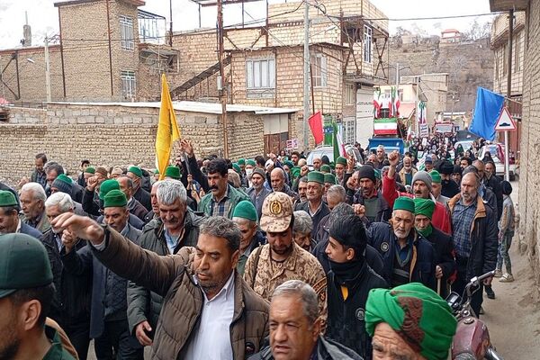 راهپیمایی یوم‌الله ۲۲بهمن ماه،  سالگرد ۴۷سالگی انقلاب اسلامی در شهر بار