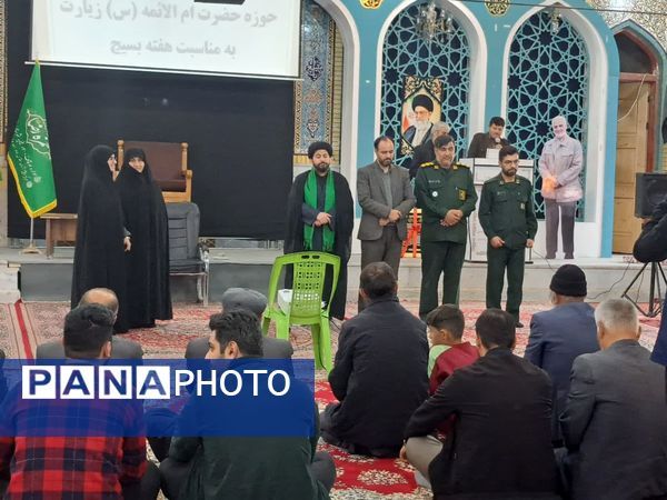 تقدیر از فرماندهان خواهر و برادر بسیجی شیروان