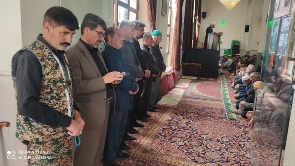 مراسم یاد بود شهید آیت الله سید ابراهیم رئیسی و همراهانش در شهر تیتکانلو
