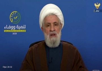 شیخ نعیم قاسم: رژیم صهیونیستی ۳ هزار بار آتش‌بس را نقض کرده است
