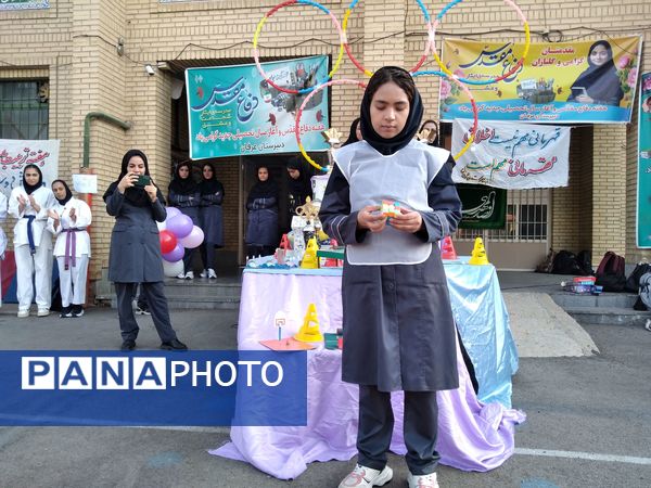 المپیاد ورزشی درون مدرسه‌ای دبیرستان دخترانه عرفان ناحیه سه شیراز