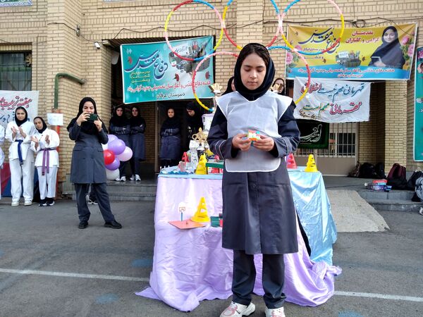 المپیاد ورزشی درون مدرسه‌ای دبیرستان دخترانه عرفان ناحیه سه شیراز