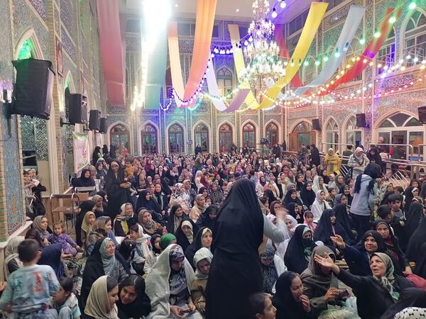 جشن باشکوه ولادت حضرت فاطمه زهرا (س) و روز مادر در نیشابور در تکیه ابوالفضلی