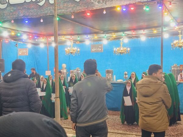 حضور پررنگ خانواده های خلیل آبادی در مراسم ولادت حضرت ولی عصر(عج)