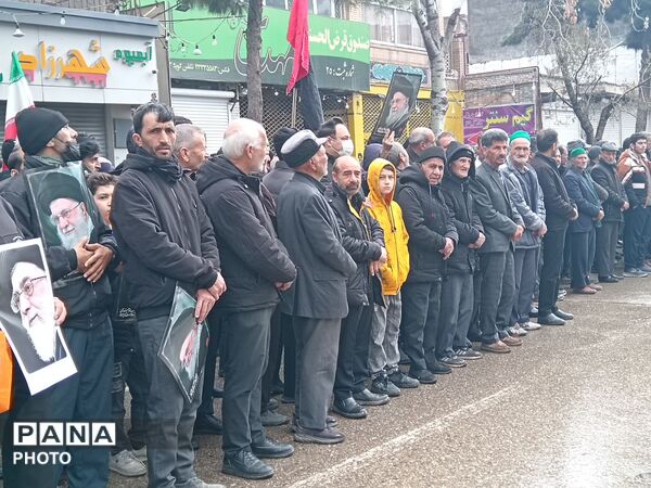 قاب پانا میزبان مراسم تشییع پیکر شهدا نیشابور 