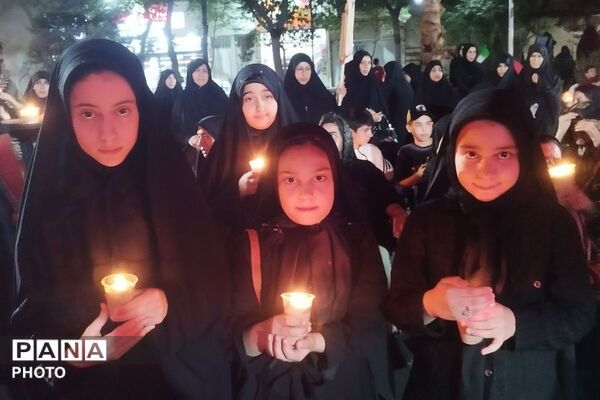  تهران سیاهپوش در شام غریبان رهبر شهید