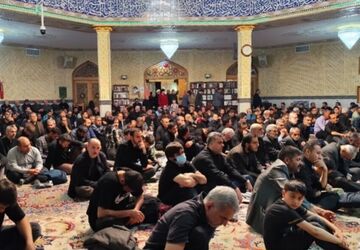 احیای شب‌قدر در مهدیه اعظم سمنان 