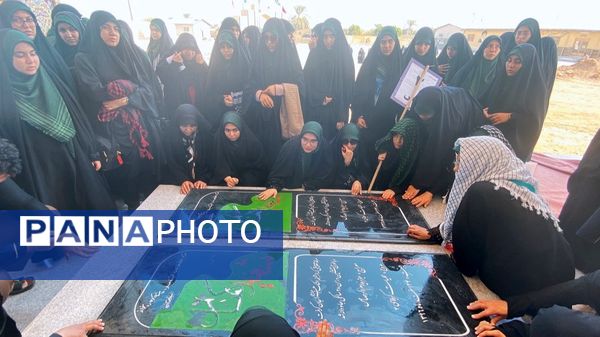 اردو راهیان نور دانش‌آموزی و بازدید از مناطق عملیاتی جنوب کشور و یادمان‌های شهدای دفاع مقدس