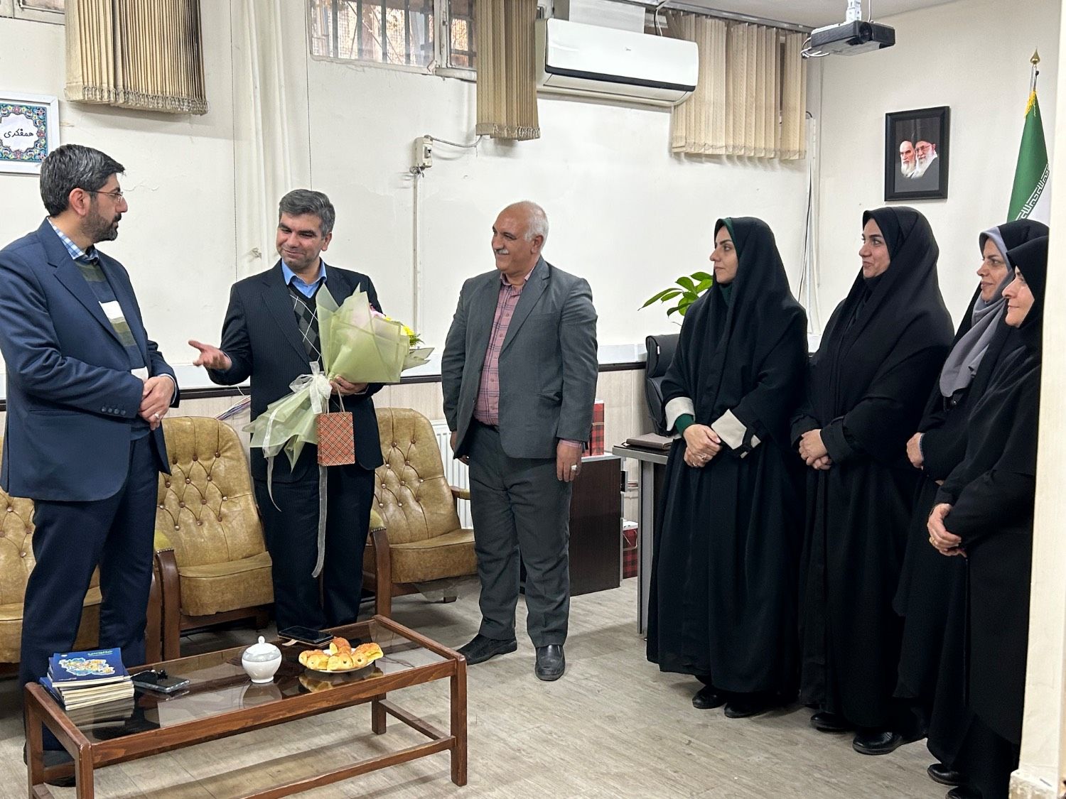 تکریم عباس میرزایی، مدیر سازمان دانش‌آموزی شهرستان‌های استان تهران