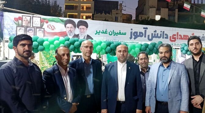 حضور پرشور شهروندان در میهمانی بزرگ غدیر ورامین