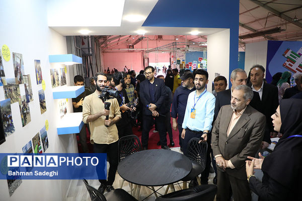 بازدید وزیر آموزش و پرورش از دومین رویداد بین‌المللی الف‌تا