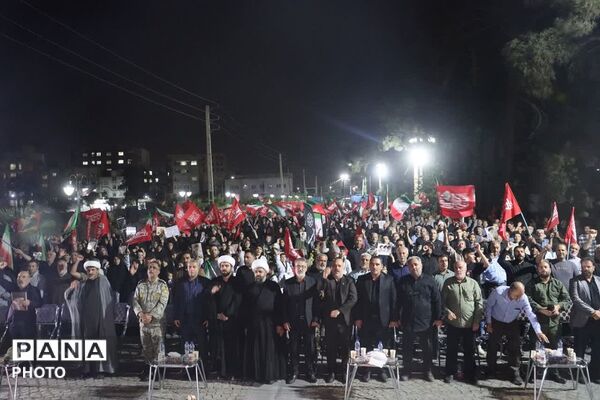 آیین باشکوه یادبود آقای شهید ایران در کهریزک 