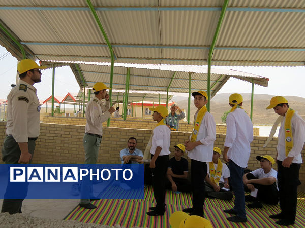 برگزاری پیش اردوی پسران در اردوگاه شهید چمران بجنورد