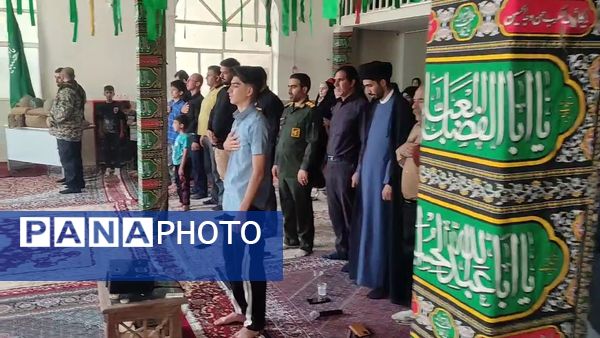 یادواره شهدای جنگ دوازده روزه در ده‌محسن