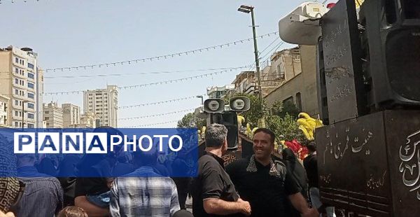 راهپیمایی جاماندگان اربعین حسینی در مشهد