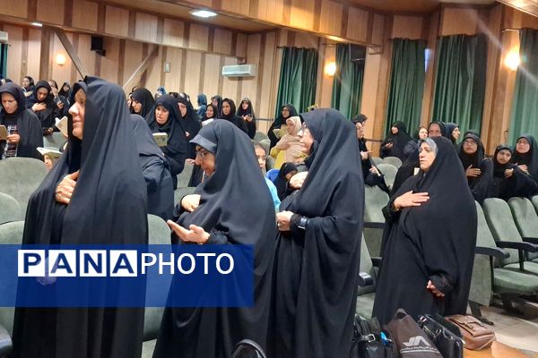 مراسم عزاداری دختران امام رضا (ع) ناحیه ۳ شیراز