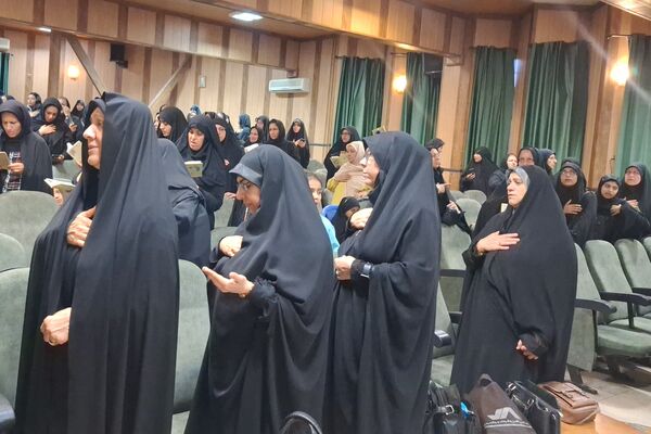 مراسم عزاداری دختران امام رضا (ع) ناحیه ۳ شیراز