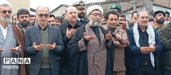 مراسم وادع کردکویی‌ها با شهید ناو دنا