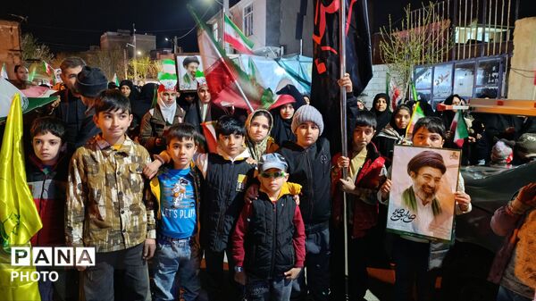 خروش عظیم مردم ملکان در اربعین شهادت قائد امت و شهدای دانش آموز میناب