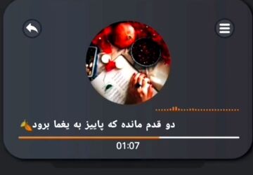 حافظ خوانی دانش آموز خبرنگار پانا به‌مناسبت شب یلدا