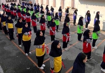 انفجار انرژی و شادی در ورزش همگانی بچه‌ها