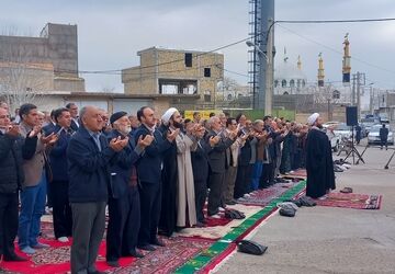 خیابان های ضیاء آباد بوی نماز فطر گرفت 