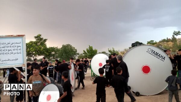 عاشورای حسینی در روستای چری