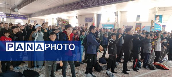 برگزاری همایش بزرگ بسیج در مصلی امام خامنه‌ای شیروان