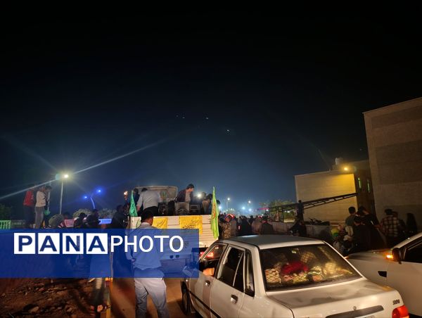 کاروان شادی جشن نیمه شعبان در بوموسی 