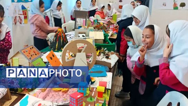 حضور فعال دانش‌آموزان مدارس منطقه پردیس در نمایشگاه «ماها» 