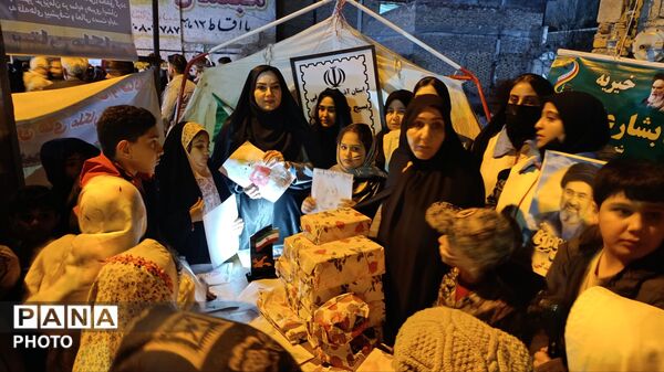 خروش عظیم مردم ملکان در اربعین شهادت قائد امت و شهدای دانش آموز میناب