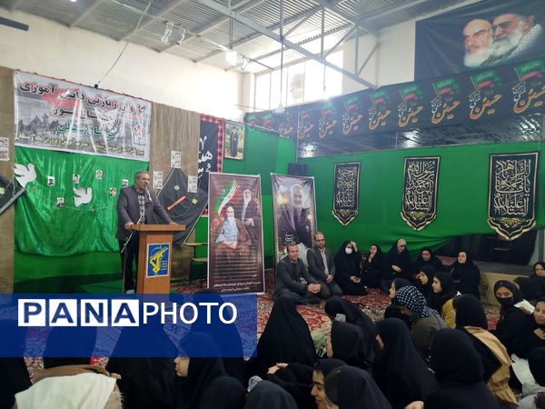 اعزام دانش‌آموزان دختر آشخانه به اردوی راهیان نور