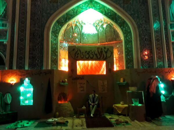 عزاداری دهه دوم فاطمیه در تکیه ابوالفضلی 