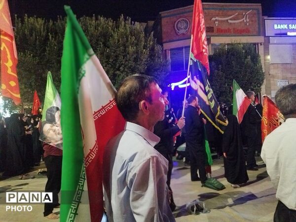حماسه سازی مردم نیشابور در حسینیه امام خمینی (ره)