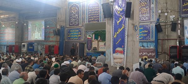 نماز عبادی ، سیاسی جمعه در نیشابور