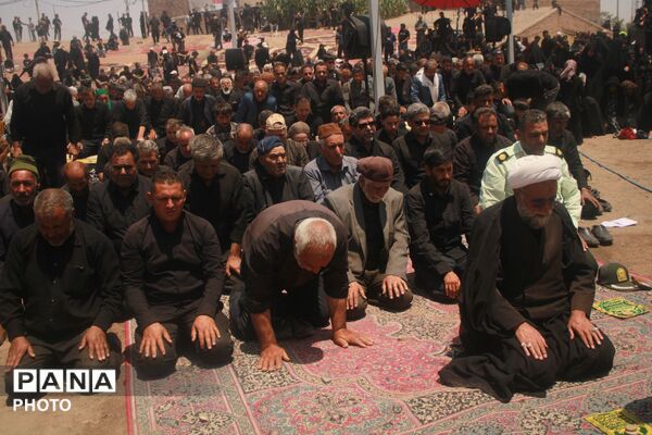 مراسم تعزیه‌خوانی روستای فدیشه نیشابور