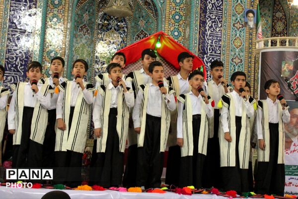 ‌حضور قوم بختیاری در تشییع شهید سجاد نادری