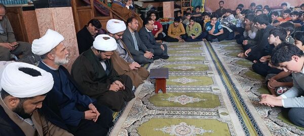 جلوه‌هایی از اعتکاف پسران آشخانه 