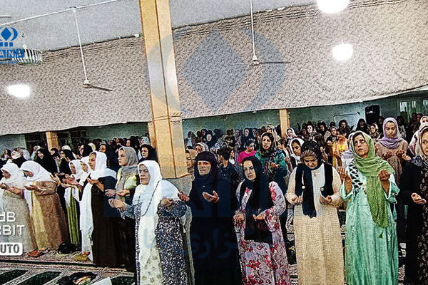 برگزاری مراسم مولودی‌خوانی به مناسبت ماه ربیع‌الاول در دهگلان