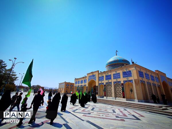 اجتماع خواهران خورشید در زیارتگاه شهید آیت‌الله مدرس (ره)