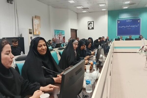 نشست خبری فرمانداری  شهرستان قدس با اصحاب رسانه در هفته دولت و خبرنگاری