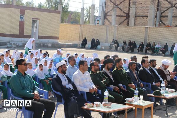 آیین بازگشایی مدارس در فهرج