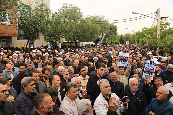 مراسم عزاداری سیدالشهدای خدمت در آذربایجان شرقی 