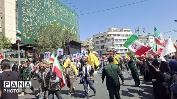 جان‌فدایان ایران؛ رژه بزرگ در تهران