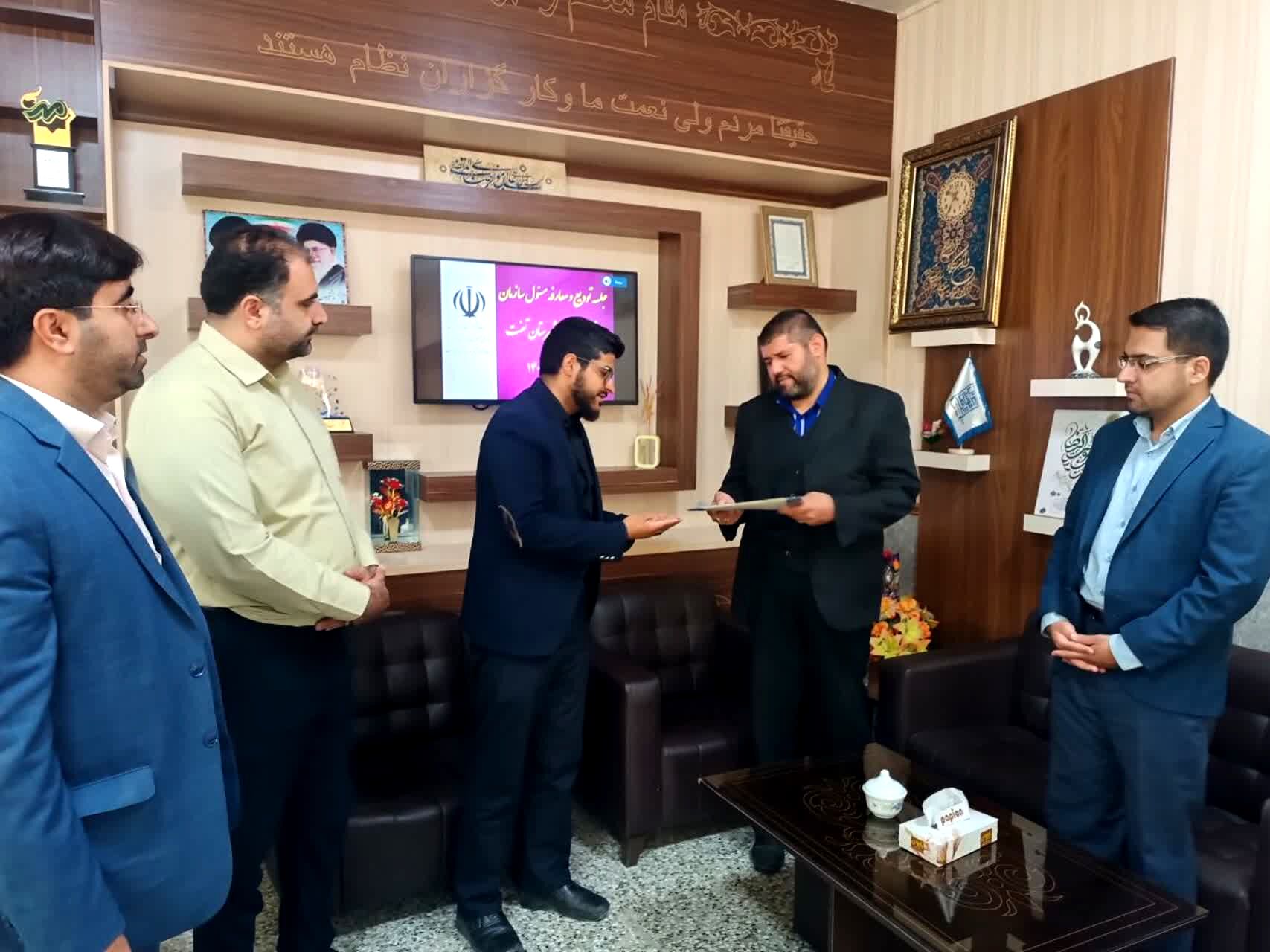 مسئول جدید سازمان دانش‌آموزی تفت منصوب شد