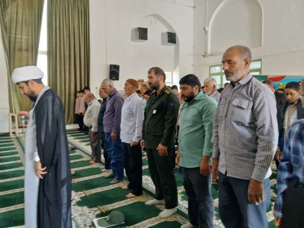 برگزاری یادواره شهدا در مسجد صاحب‌الزمان شهرستان خلیل‌آباد