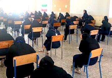 روند برگزاری امتحانات نهایی و امنیت آزمون در زرین‌شهر