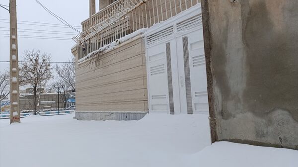 بارش زیبای برف پاییزی در شهرستان نیشابور 